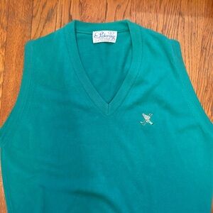 Men's Green Sweater Vest